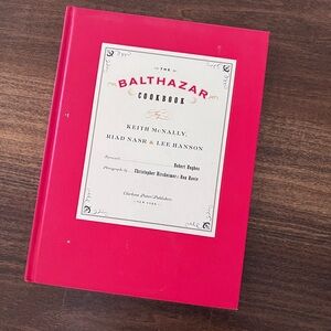 Balthazar Cookbook - Red Cover